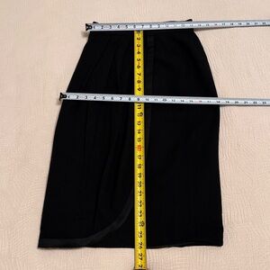 Louis Feraud Black Pencil Skirt